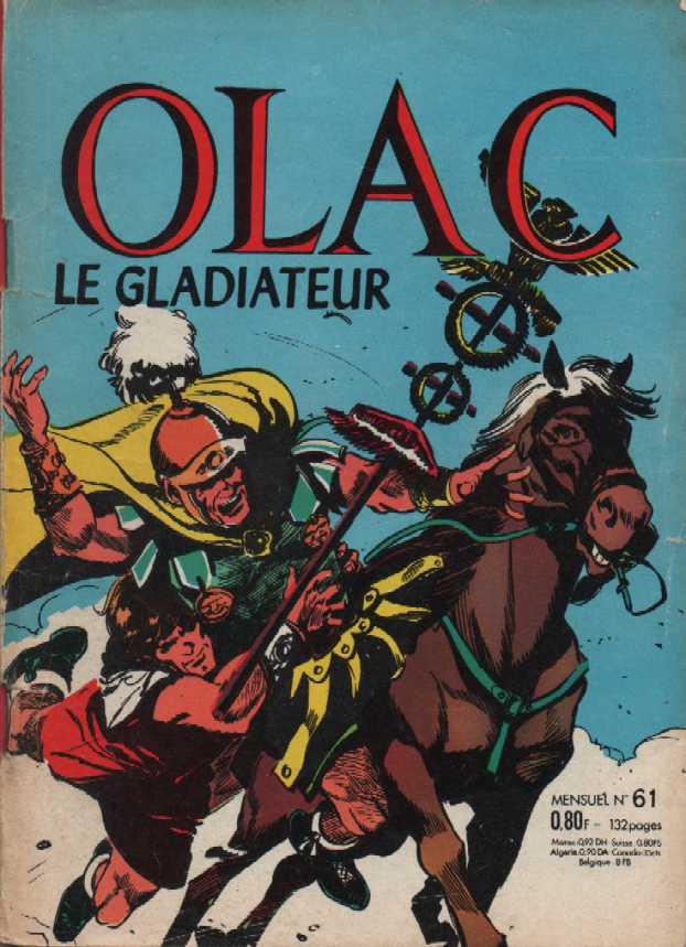 Scan de la Couverture Olac Le Gladiateur n 61